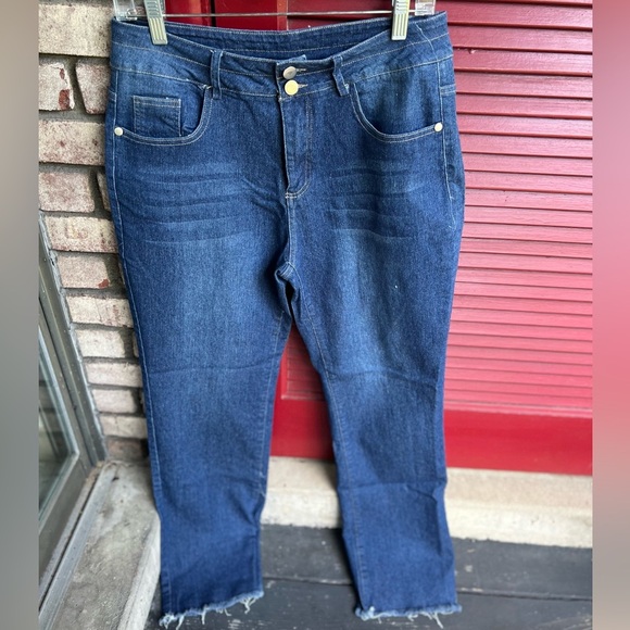 Women's No Brand Medium Blue Jeans - Picture 3 of 5